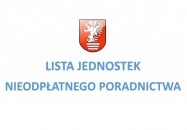 Lista Jednostek Nieodpłatnego Poradnictwa w Powiecie Biłgorajskim