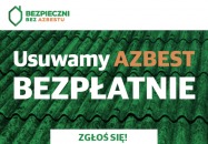 Rozpoczynamy nabór zgłoszeń na usunięcie azbestu