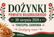 Zaproszenie na Dożynki Powiatu Biłgorajskiego 2026