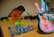 Tworzyli przestrzennie z długopisem 3D