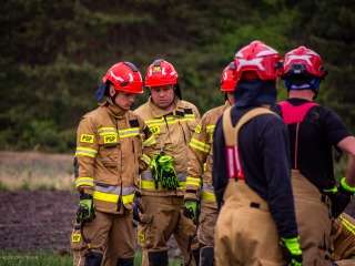 Gmina Tereszpol wspiera strażaków walczących z pożarem Puszczy Solskiej