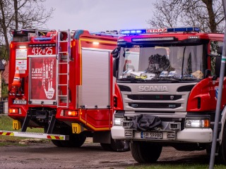Gmina Tereszpol wspiera strażaków walczących z pożarem Puszczy Solskiej