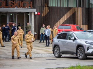 Gmina Tereszpol wspiera strażaków walczących z pożarem Puszczy Solskiej