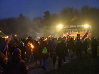 Marsz na Wzgórze Polak 2025 fot. Agnieszka Pawluk, Julia Pawluk