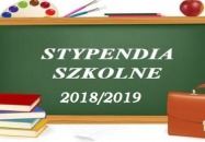 STYPENDIA SZKOLNE