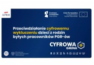Wsparcie dzieci z rodzin pegeerowskich w rozwoju cyfrowym