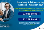 Przypomnienie o rozpoczęciu spisu telefonicznego w ramach NSP 2021