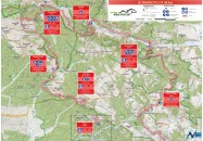mapa biegu - ultraroztocze 90