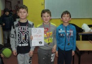 I miejsce szachistów z Tereszpola