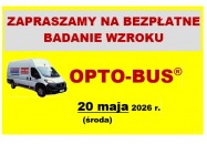 OPTO-BUS Bezpłatne badanie wzroku