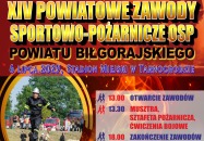 Powiatowe Zawody Sportowo-Pożarnicze w Tarnogrodzie