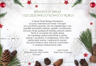 Wesołych Świąt i szczęśliwego nowego roku!